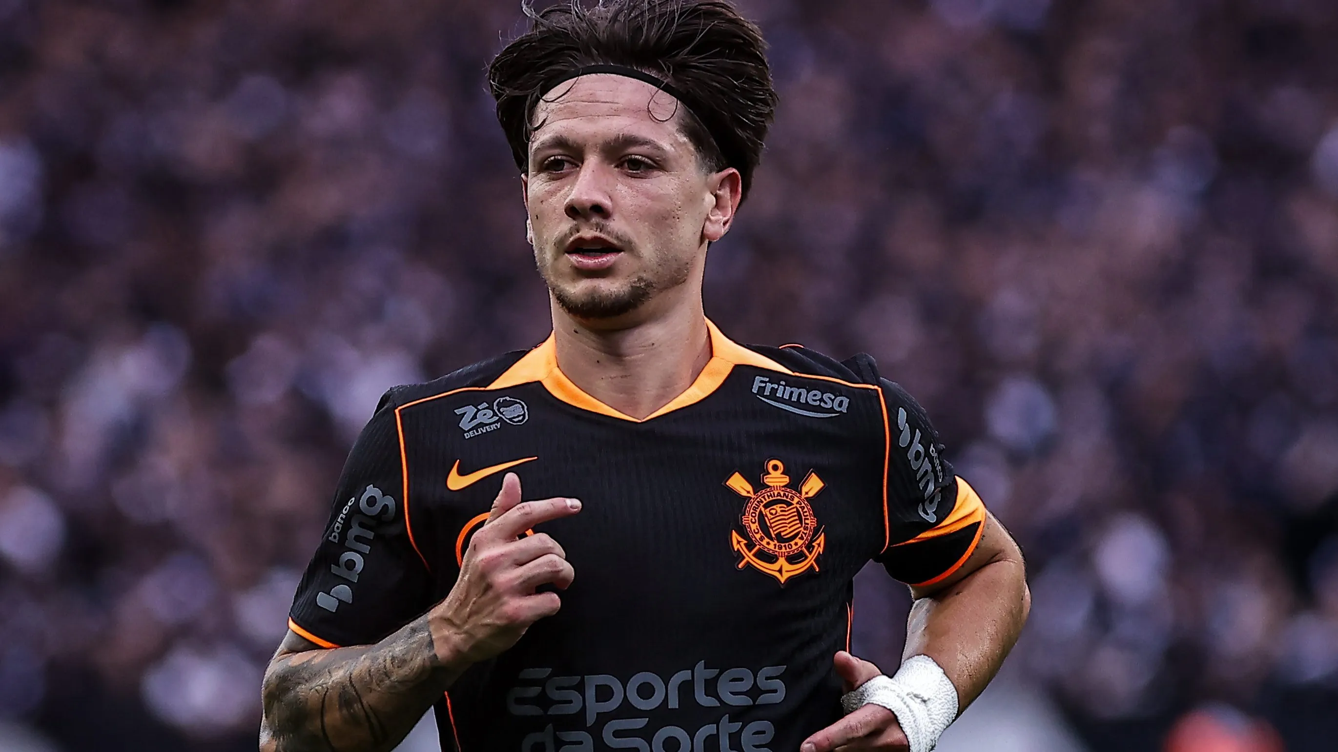 Garro foi um dos destaques do Timão na  estreia da Libertadores – Foto: Fabio Giannelli/AGIF