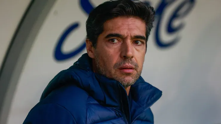 Abel Ferreira no comando do Palmeiras.