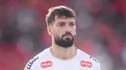 Lautaro em partida do Peixe no Equador