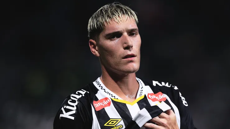 Benjamín Rollheiser vingou no Santos - Foto: Ettore Chiereguini/AGIF