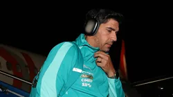 Delegação do Palmeiras demorou mais que o habitual para voltar a São Paulo de viagem da Colômbia - Foto: Cesar Greco/Palmeiras/by Canon
