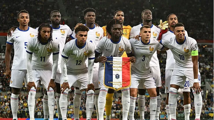 Seleção da França. Foto: Mateusz Slodkowski/Getty Images