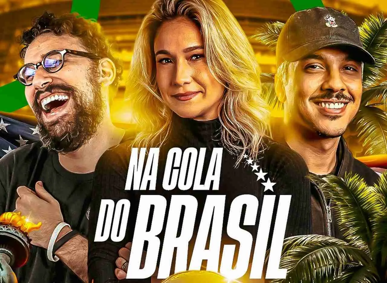 CazéTV terá Fernanda Gentil, Chico Moedas e Guilherme Beltrão em super cobertura na Copa – Foto: Divulgação/CazéTV