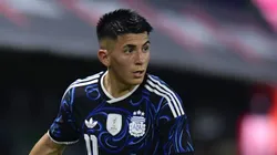 Thiago Almada, meia-atacante do Atlético de Madrid - Foto: Marcelo Endelli/Getty Images