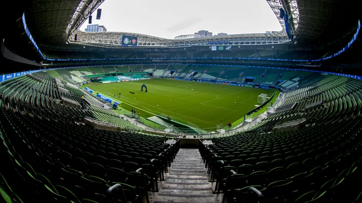 Vista geral do estadio Arena Allianz Parque para partida entre Palmeiras e Vitoria-PE pelo campeonato Brasileiro Feminino 2026. Foto: Anderson Romao/AGIF