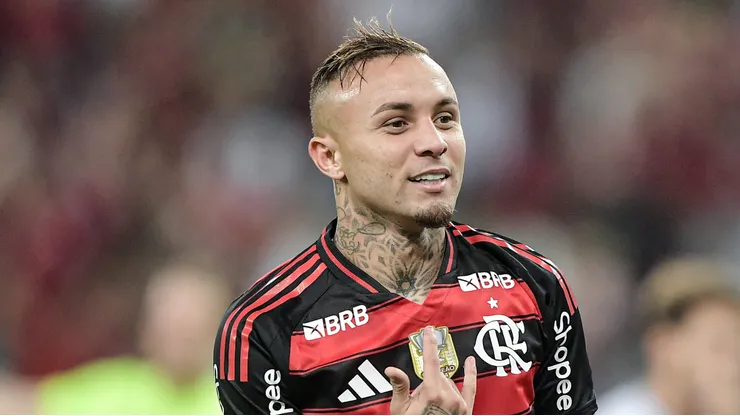Cebolinha comemora pelo Flamengo