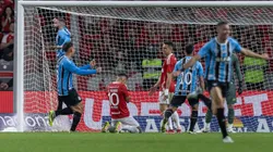 Alan Patrick jogador do Internacional lamenta durante partida contra o Gremio no estadio Beira-Rio pelo campeonato Brasileiro A 2025. Foto: Liamara Polli/AGIF