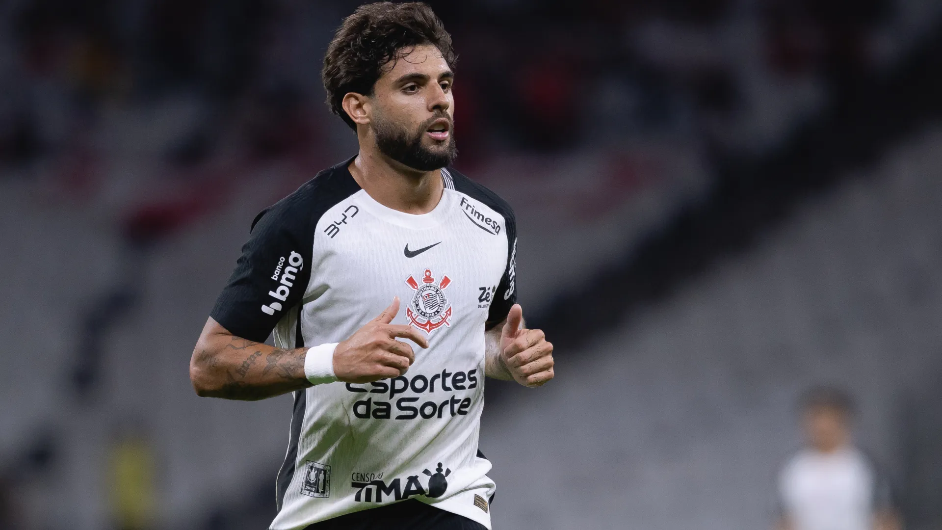 Yuri Alberto é a esperança do Corinthians contra o Palmeiras – Foto: Ettore Chiereguini/AGIF