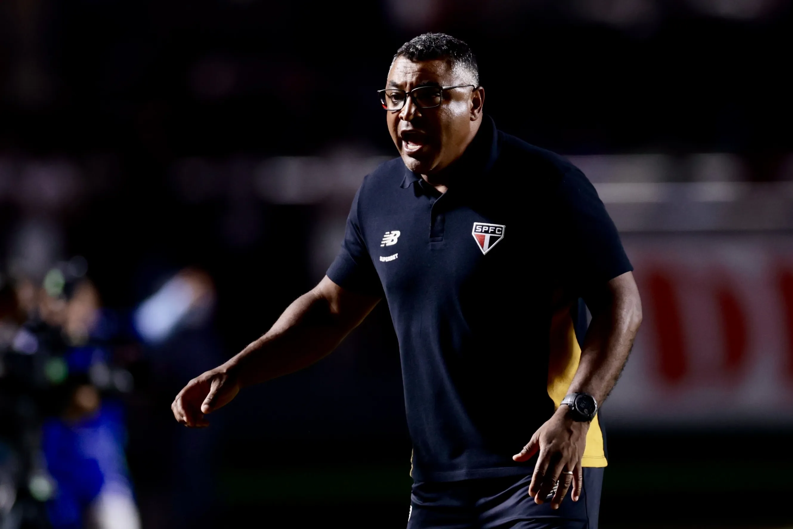 SP – SAO PAULO – 04/04/2026 – BRASILEIRO A 2026, SAO PAULO X CRUZEIRO – Roger Machado tecnico do Sao Paulo durante partida contra o Cruzeiro no estadio Morumbi pelo campeonato Brasileiro A 2026. Foto: Marcello Zambrana/AGIF