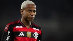 Wallace Yan jogador do Flamengo durante partida contra o Sao Paulo no estadio Maracana pelo campeonato Brasileiro A 2025. Foto: Jorge Rodrigues/AGIF