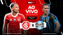 Internacional x Grêmio é transmitido ao vivo pelo Bolavip Brasil. Fotos: Lucas Gabriel Cardoso e Thiago Ribeiro - AGIF