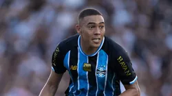Carlos Vinicius jogador do Gremio durante partida contra o Vasco no estadio Sao Januario pelo campeonato Brasileiro A 2026. Foto: Jorge Rodrigues/AGIF