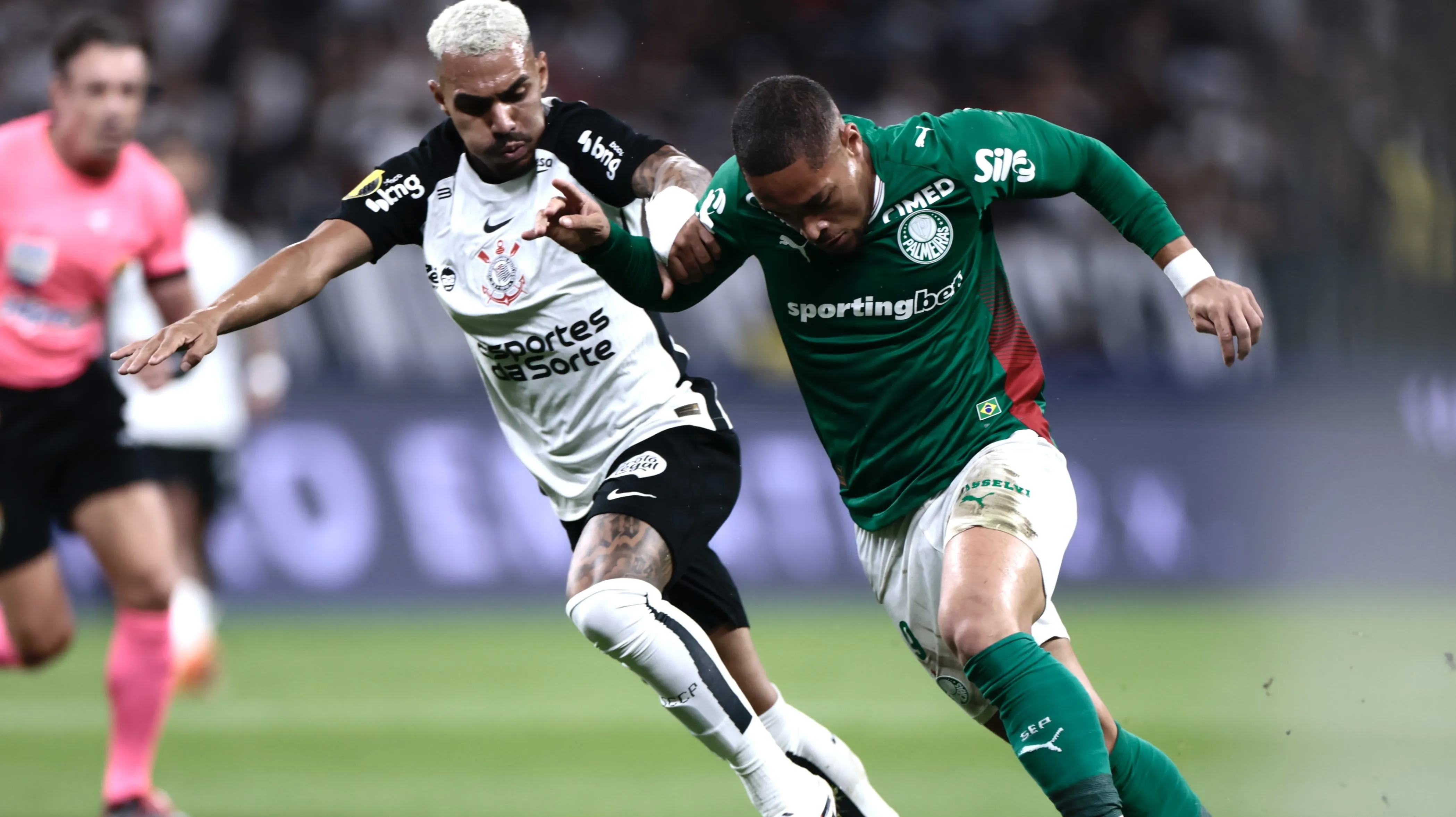 Corinthians X Palmeiras. Foto: Marcello Zambrana/AGIF