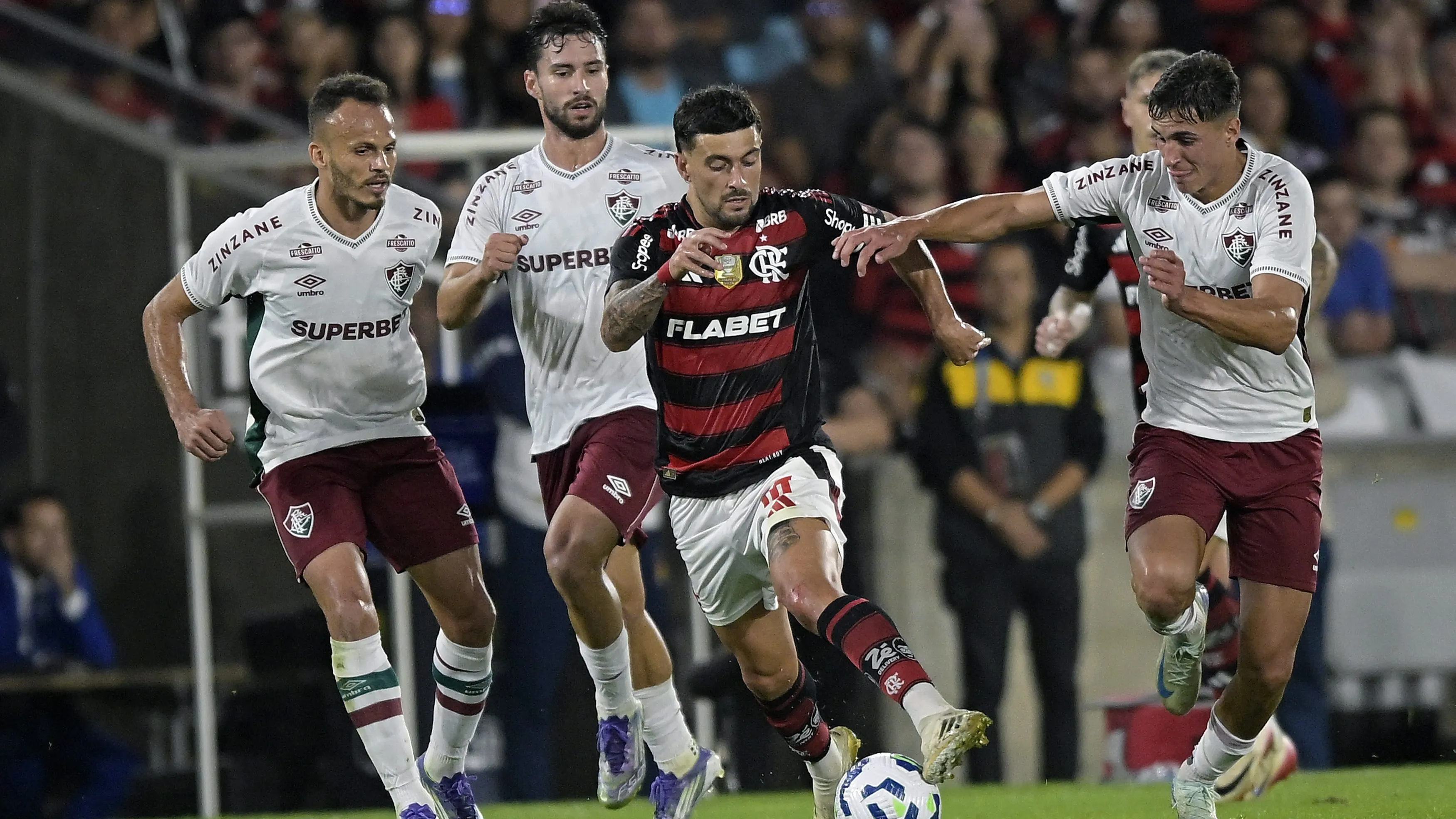 Fluminense x Flamengo. Foto: Alexandre Loureiro/AGIF