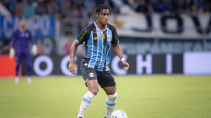 RS - PORTO ALEGRE - 05/04/2026 - BRASILEIRO A 2026, GREMIO X REMO - Tete jogador do Gremio durante partida contra o Remo no estadio Arena do Gremio pelo campeonato Brasileiro A 2026. Foto: Maxi Franzoi/AGIF