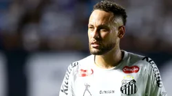 Neymar voltou ao Santos após dois jogos fora. Foto: Mauricio De Souza/AGIF