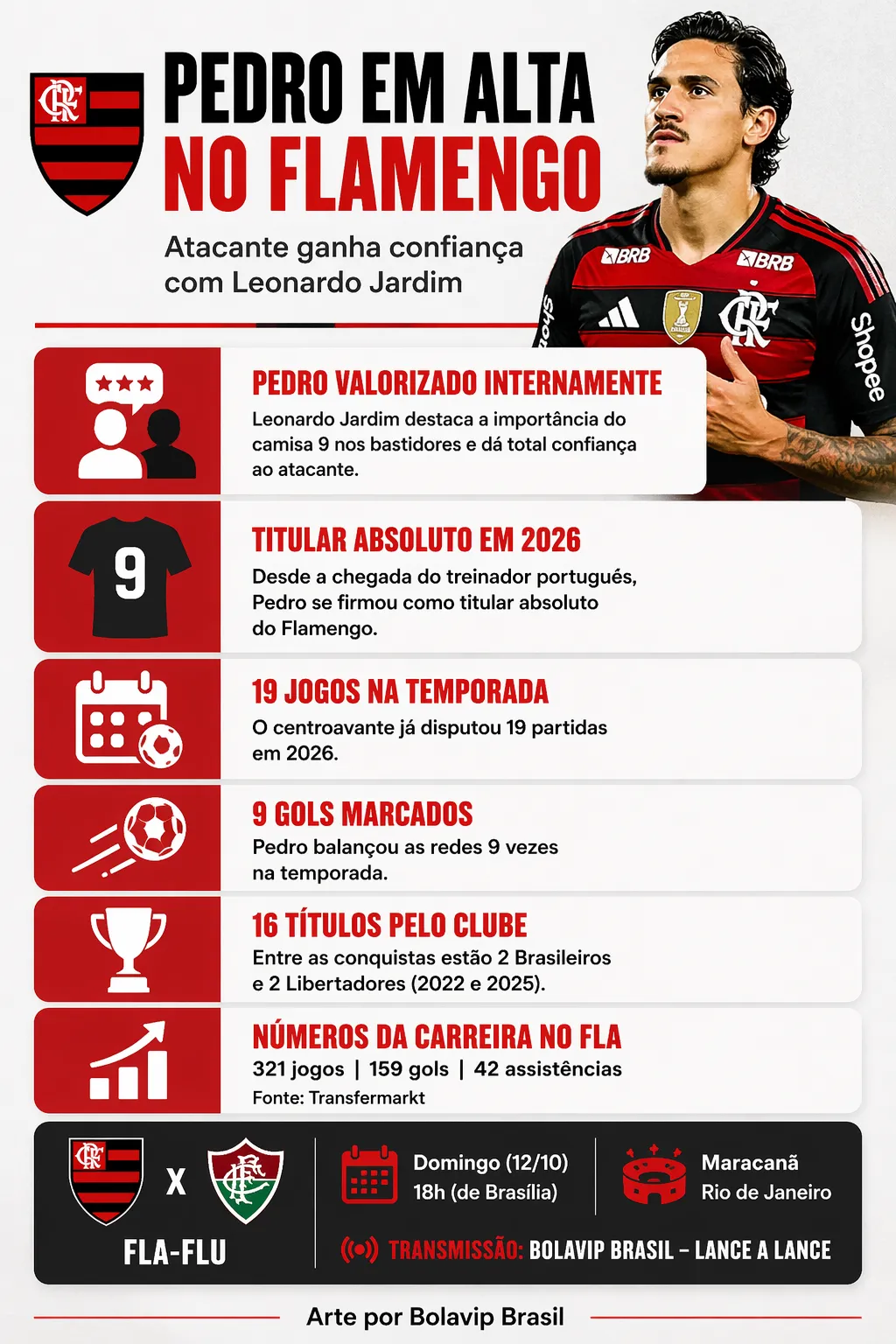 Infográfico Pedro