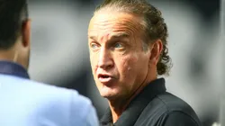 Cuca durante Santos x Atlético-MG - Foto: Mauricio De Souza/AGIF