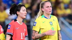 Brasil x Coreia do Sul durante o FIFA Series. Foto: Francisco Alves/AGIF