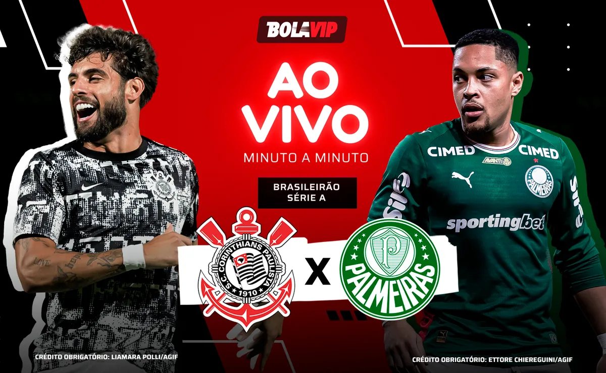 Corinthians x Palmeiras AO VIVO – Pré-Jogo rolando pelo Brasileirão 2026