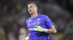 RJ - RIO DE JANEIRO - 12/02/2026 - BRASILEIRO A 2026, FLUMINENSE X BOTAFOGO - Fabio goleiro do Fluminense durante partida contra o Botafogo no estadio Maracana pelo campeonato Brasileiro A 2026. Foto: Thiago Ribeiro/AGIF