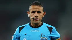 CURITIBA, BRAZIL - JUNE 06: Referee Gery Vargas looks on during the Copa CONMEBOL Libertadores 2023 group G match between Athletico Paranaense and Libertad at Arena da Baixada on June 6, 2023 in Curitiba, Brazil. (Photo by Heuler Andrey/Getty Images)