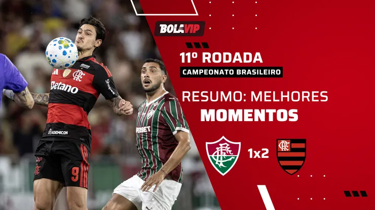 Flamengo bate o Fluminense pelo Brasileirão. Foto: Andre Mourao/AGIF