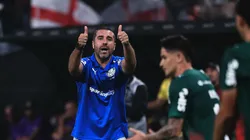 João Martins auxiliar técnico do Palmeiras durante partida contra o Corinthians. Foto: Ettore Chiereguini/AGIF