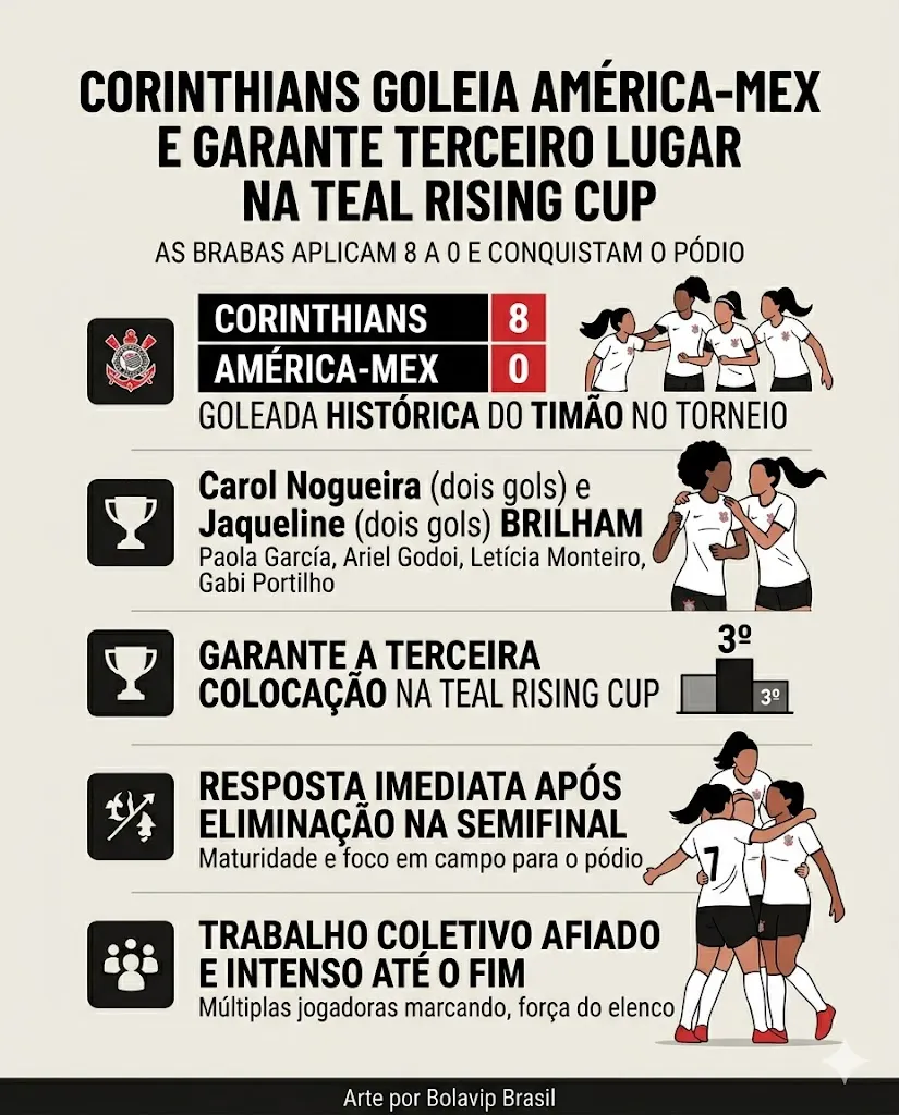 Infográfico gerado pelo Gemini AI/Bolavip Brasil