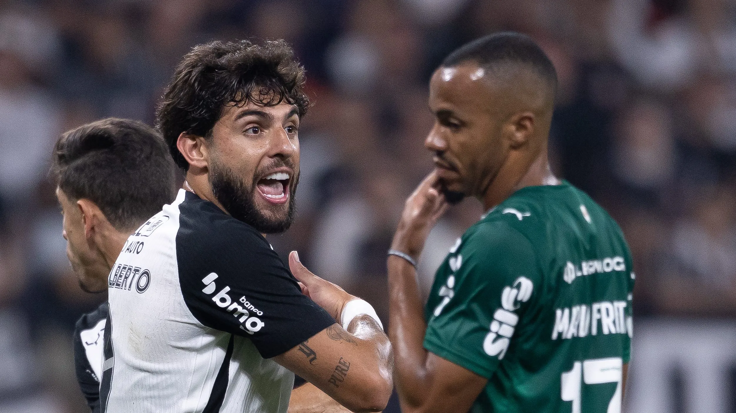 Corinthians x Palmeiras. Foto: Ettore Chiereguini/AGIF