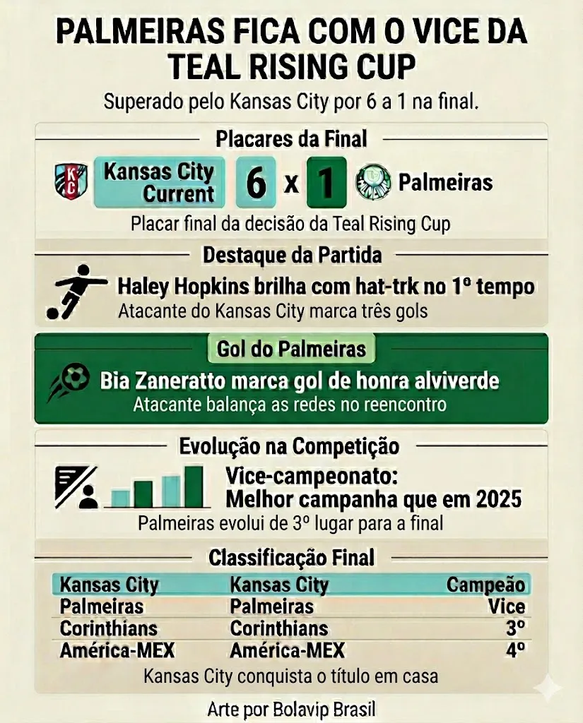 Infográfico gerado pelo Gemini AI/Bolavip Brasil