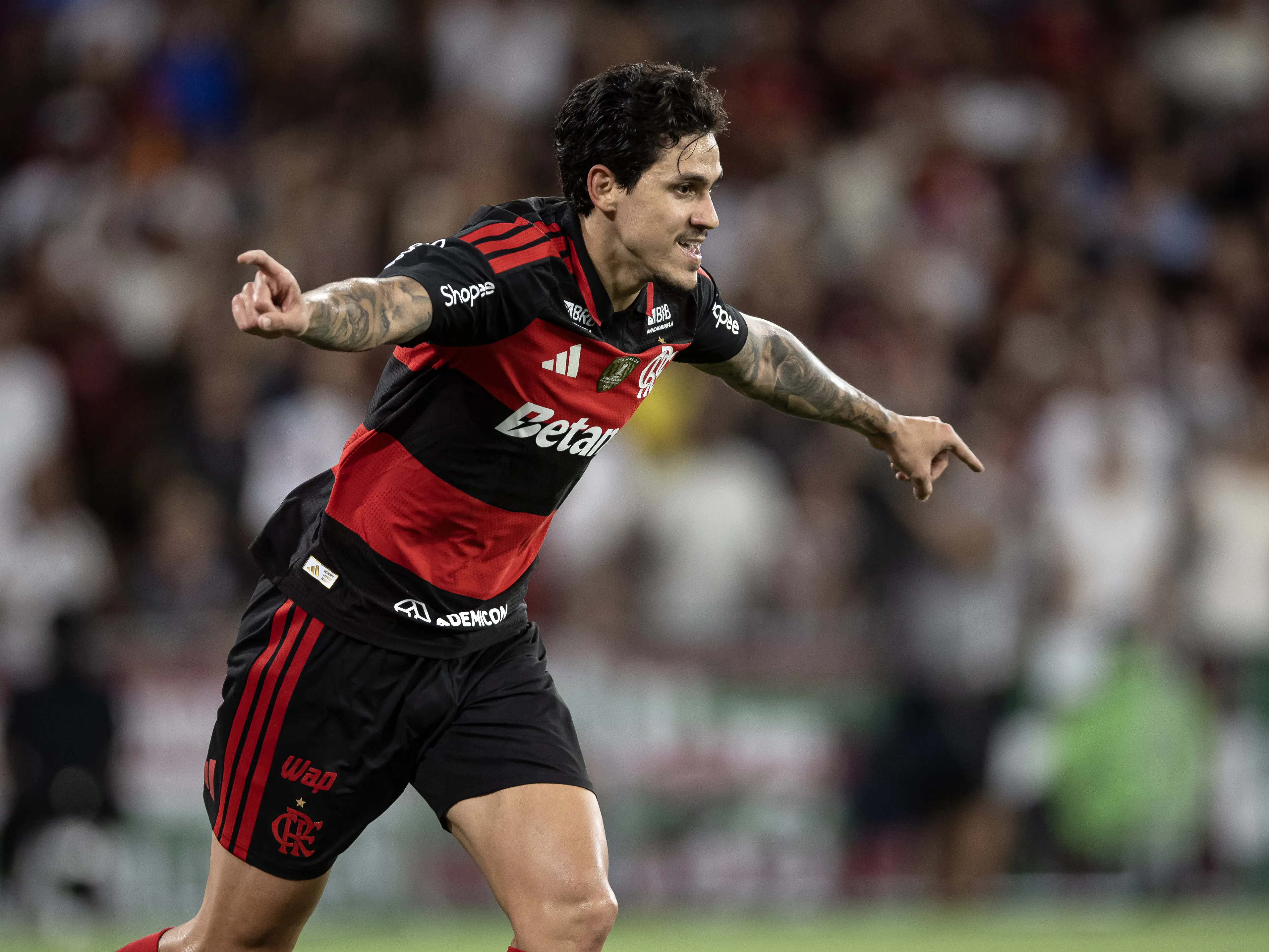 Pedro marca dois e decide o Fla-Flu. Foto: Andre Mourao/AGIF