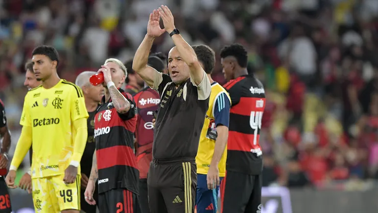Leonardo Jardim, tecnico do Flamengo durante partida contra o Fluminense no estadio Maracana pelo campeonato Brasileiro A 2026. Foto: Thiago Ribeiro/AGIF