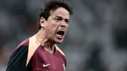 Fernando Diniz no comando do Corinthians.