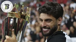 Yuri Alberto, camisa 9 do Timão. Foto: Mateus Bonomi/AGIF