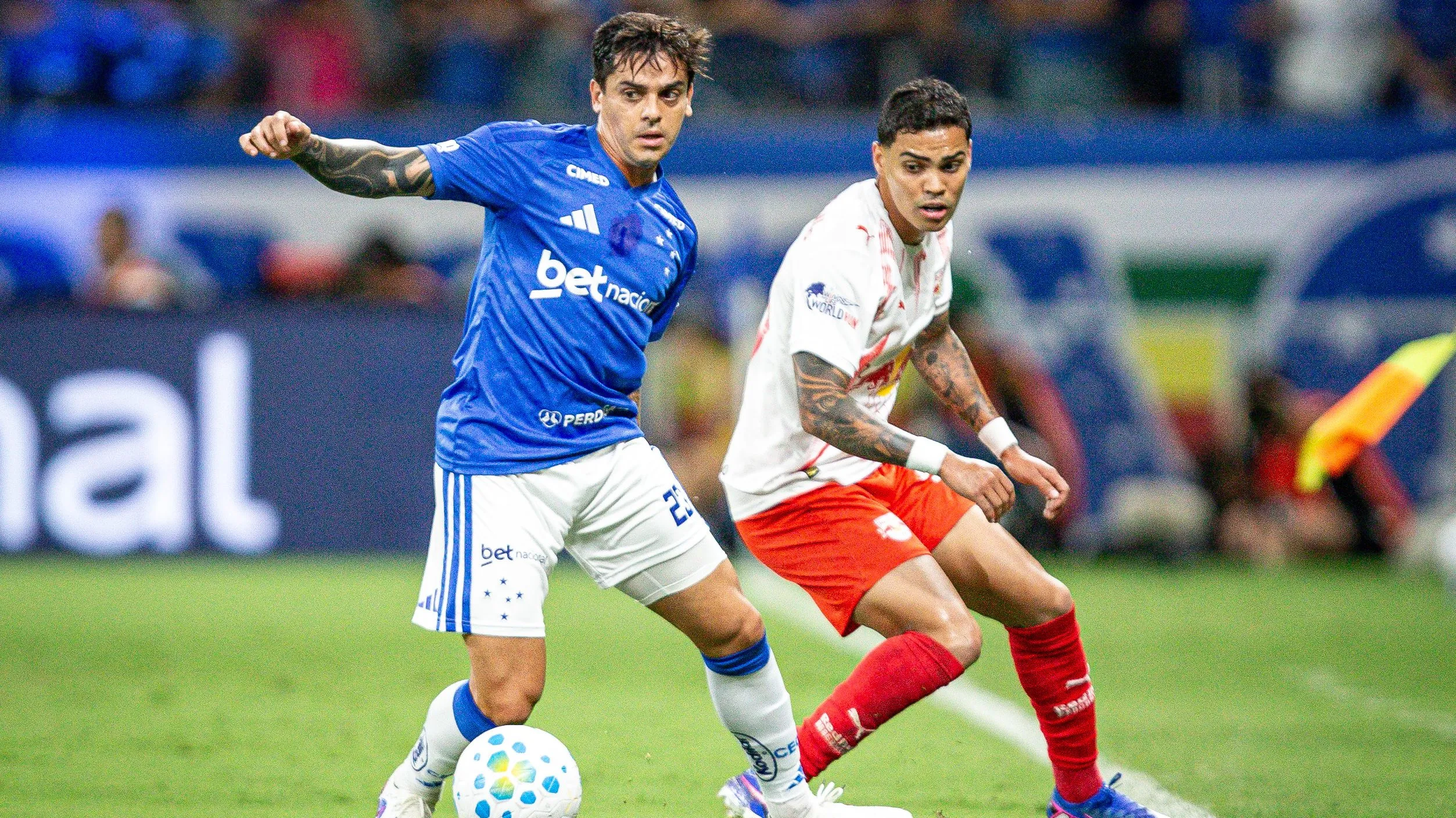 Cruzeiro somou 3 pontos no Brasileirão - Foto: Fernando Moreno/AGIF.