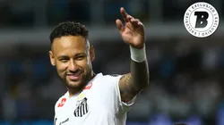 Neymar em campo pelo Santos. Foto: Mauricio De Souza/AGIF