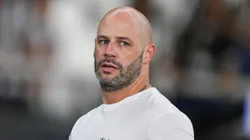 Franclim Carvalho tecnico do Botafogo durante partida contra o Caracas no estadio Engenhao pelo campeonato Copa Sul-Americana 2026.