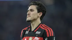 RJ - RIO DE JANEIRO - 05/04/2026 - BRASILEIRO A 2026, FLAMENGO X SANTOS - Pedro jogador do Flamengo durante partida contra o Santos no estadio Maracana pelo campeonato Brasileiro A 2026.