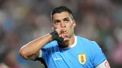 Suarez no Uruguai. Foto: Grant Halverson/Getty Images
