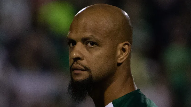 Felipe Melo reprovou a atuação do Palmeiras.