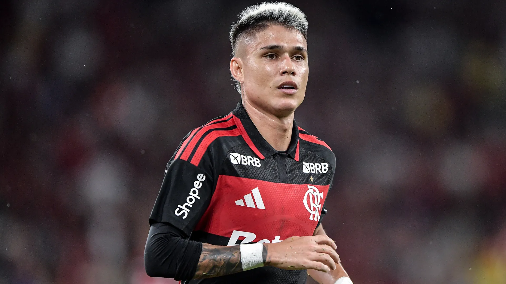 Luiz Araújo no Flamengo – Foto: Thiago Ribeiro/AGIF