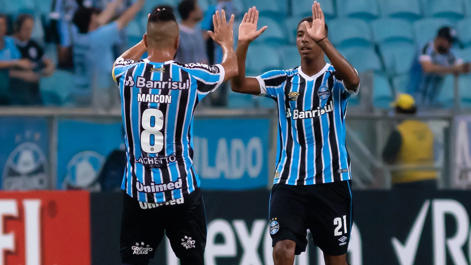 Jogadores do Grêmio