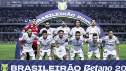 Santos em partida do Brasileirão. (Photo by Ricardo Moreira/Getty Images)