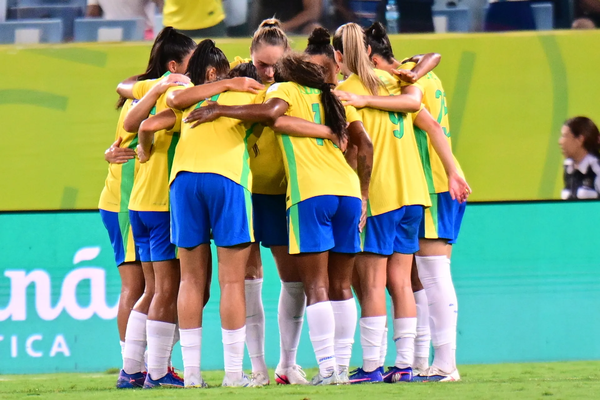 Seleção Feminina no FIFA Series. Foto: Francisco Alves/AGIF