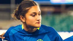 Isabela Puccinelli com a Seleção. Foto: Fabio Souza/CBF