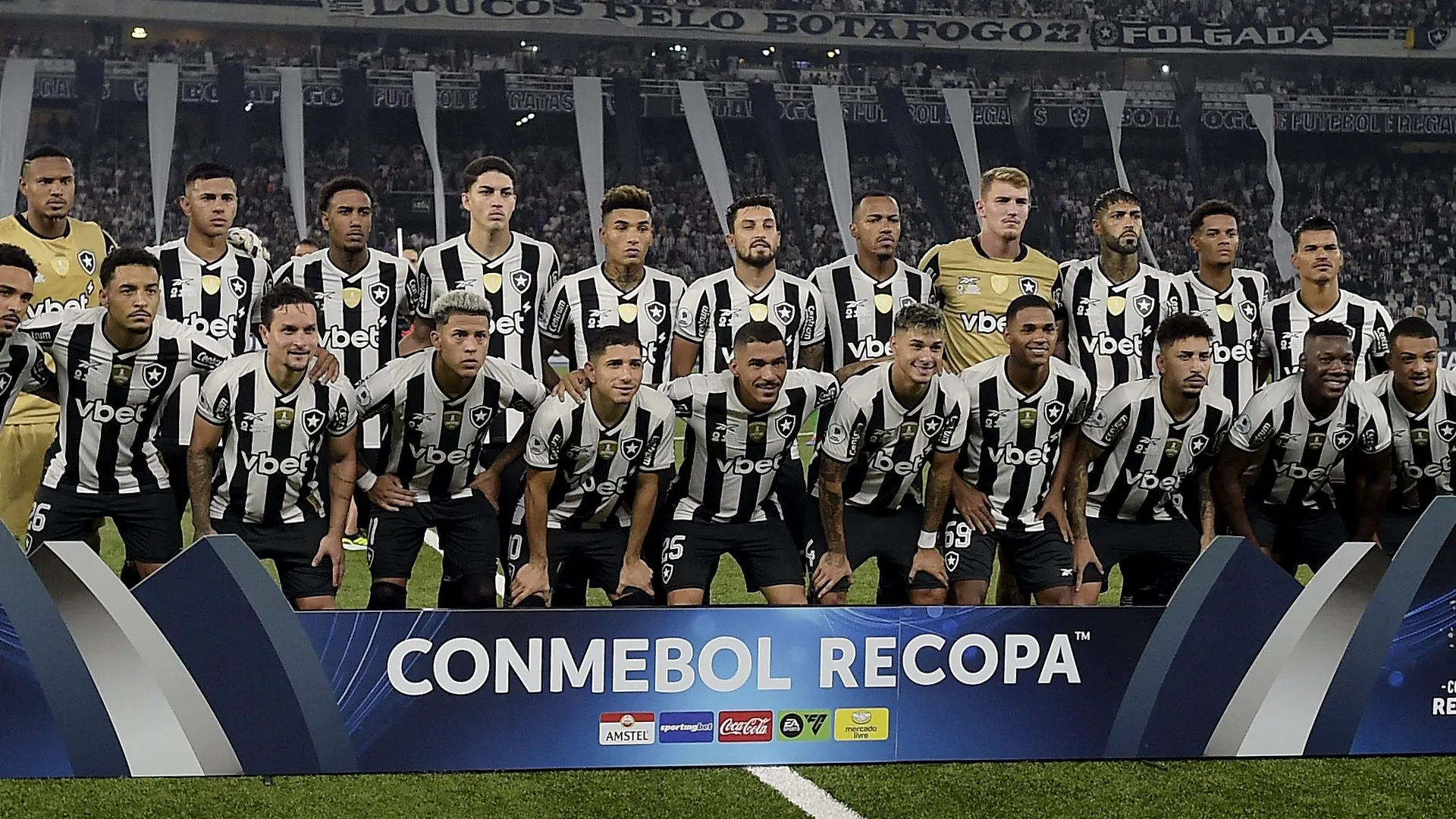 Jogadores do Botafogo