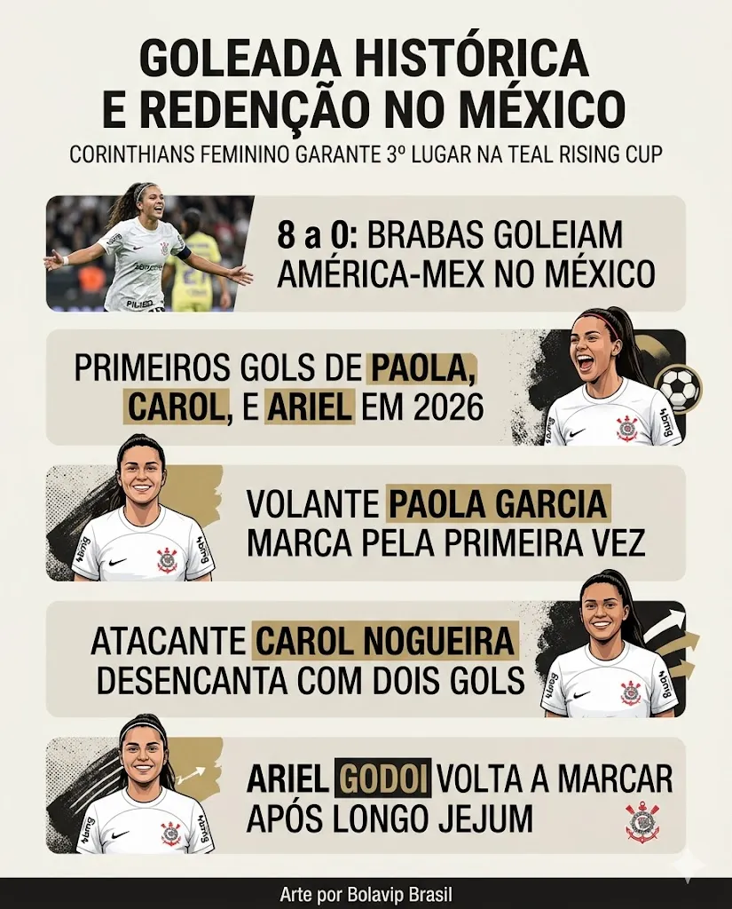 Infográfico gerado pelo Gemini AI/Bolavip Brasil