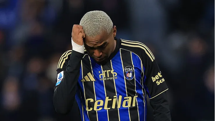 Lorran, meia do Pisa emprestado pelo Flamengo - Foto: Gabriele Maltinti/Getty Images