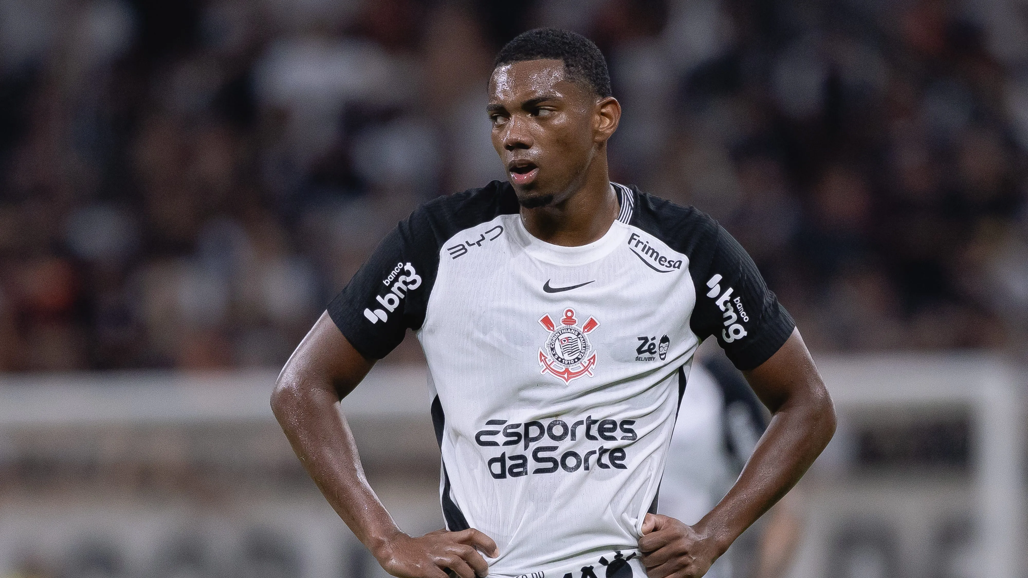 André deixou o jogo antes do esperado